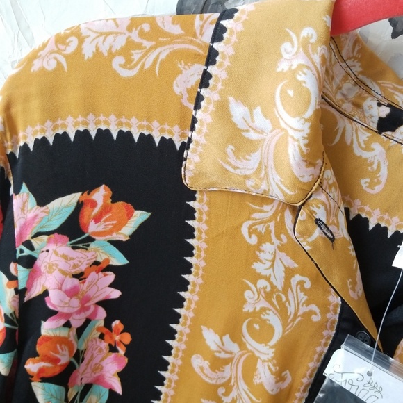 Free People Silky Blouse - Picture 3 of 6